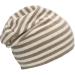 Sterntaler Unisex Slouch Stripe Beanie Hat 51 Ecru - Stylish & Comfortable International Shipping - Buy Online on SooperMarket.com