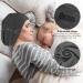 Silk Bonnet Sleep Cap with Satin Lining for Medium Curly Hair - Grey - Buy Online on SooperMarket.com
