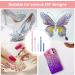 Omsscun 3 Pcs Rhinestone Picker Tool Dual-Ended Rhinestone Pen Rhinestone Applicator Gem Pick up Tool with Wax and Stainless Steel Heads for DIY Nail Art Diamond Painting (White + Pink + Blue) - Buy Online on SooperMarket.com