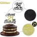 Shop Sumerk 21 Cake Attachments Gold & Black Birthday Party Decor for 21st Celebration - Buy Online on SooperMarket.com