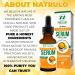 Natrulo Turmeric Serum for Face & Body - Natural Skin Brightening Formula for Acne, Even Skin Tone & Scar Healing - Handcrafted in the USA - Buy Online on SooperMarket.com