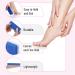 Slick Pumice Stone for Feet Callus Remover - 4 Pack, 2 Colors | Foot Scrub for Pedicure and Dead Skin Removal - Buy Online on SooperMarket.com
