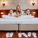 Elcoho 12 Pairs Open Toe White Spa Slippers for Spa, Party, Hotel, Travel - Unisex Men and Women - Buy Online on SooperMarket.com