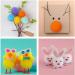Caydo 200pcs 2 Inch Large Pom Poms with 100pcs Wiggle Eyes - Assorted Colors for DIY Crafts and Decorations - Buy Online on SooperMarket.com