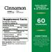 Nature's Bounty Cinnamon Plus Chromium 2000 mg - 60 Capsules for Blood Sugar Support - Buy Online on SooperMarket.com
