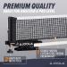 JOOLA Spring Professional Table Tennis Net & Post Set - ITTF Approved - 72 Regulation Ping Pong Net - Buy Online on SooperMarket.com