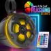 Pyle PLUTV44BTR 2-Way Dual Waterproof Off-Road Tower Speakers - 800W Marine Grade with RGB Lights & Remote, for ATV/UTV, Jeep, Boat - Black - Buy Online on SooperMarket.com