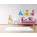 Disney Princess Colors Poly-Canvas Kids Growth Chart Pink - 170 cm Height - Buy Online on SooperMarket.com