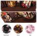 Yinuoday 3Pcs Satin Sleeping Cap for Women - Soft Night Hair Cap in Coffee Black & Pink - Perfect for Hair Protection - Buy Online on SooperMarket.com