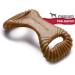 Benebone Dental Dog Chew Toy for Aggressive Chewers - Long Lasting - Made in USA with REAL Bacon - Medium - Buy Online on SooperMarket.com