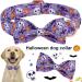 Shop Aring Pet Halloween Dog Collar - Cute Pumpkin Design | Fly Cotton Skull & Bat Straps for Small to Large Dogs - Buy Online on SooperMarket.com