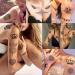 Yazhiji 40 Sheets Temporary Tattoos for Women and Girls - 10 Large and 30 Small Fake Tattoo Stickers Included - Buy Online on SooperMarket.com