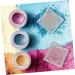 Buy 8 Pcs Empty Eyeshadow Box - Blush Box Highlighter & Lipstick Holders for Travel | Cosmetic Storage Solutions - Buy Online on SooperMarket.com
