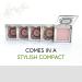 Honeybee Gardens Breathless Blush - Vegan & Cruelty-Free 8.5g - Pale Warm Pink Shade - Long-Wearing & Highly Pigmented - Buy Online on SooperMarket.com