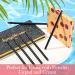 48 Piece Flat Makeup Brushes Set for Concealing, Blending, and Setting - Portable Synthetic Beauty Tools in Black - Buy Online on SooperMarket.com