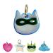 Kittyrama Reflective Cat Charm. Safety Cat Tag. Lightweight, High Visibility, Waterproof. Fits All Reflective Cat Collars. Other Styles Available Blue Ninja
