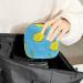 Fruit Lemons Blue Sanitary Napkin Storage Bag - Portable Period Pouch for Women and Girls - Multi-colored - Buy Online on SooperMarket.com