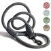 ne & no touleine for medium -sized to very large dogs 1.7m i training leash i dogeline robust i Feileine round braided i rope leash dog i complaine i dog leash (anthracite 170 cm) 170 cm anthracite