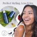 MONAT Smoothing Anti-Frizz Quick Dry Spray - Natural Nourishing Frizz Control and Heat Protection for Glossy Salon-Quality Blowouts - Buy Online on SooperMarket.com