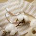 Kowlone Dummy Clips - Soother Pacifier Chain Holder for Baby - Unisex Newborn Dummies - Beige Oatmeal - Buy Online on SooperMarket.com