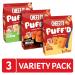 Cheez-It Puff'd White Cheddar 5.75oz Variety Pack - 34.5oz Case (6 Bags) - Bulk Kids Snacks - Baked Puffed Snack Crackers - Buy Online on SooperMarket.com