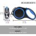 Extendable Dog Lead Tangle-Free Retractable Dog Lead with Anti-Slip Handle 3m 5m 8m Long Anti Theft Dog Leads Strong Nylon Tape Suitable for Small Medium Large Dogs Blue Blue 8 m (Pack of 1) - Buy Online on SooperMarket.com