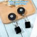 Thinp 2-Piece Billiard Queue Chalk Holder - Recoverable Snooker Chalk Bag - Pool Cue Cover in Black | Shop Internationally - Buy Online on SooperMarket.com