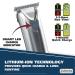 Wahl Stainless Steel Lithium Ion 2.0+ Beard Trimmer for Men - All-in-One Grooming Kit - Model 9864SS - Buy Online on SooperMarket.com