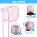 3 Sets Hair Coloring Kit with PVC Caps, Styling Tools, Shawls, Gloves, and Brushes (Pink) - Buy Online on SooperMarket.com