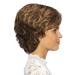 Lofty Wig Jasmin | High-Quality Synthetic Hair Wig | Realistic Medium Brown/Copper Maroon Highlights - International Shipping Available - Buy Online on SooperMarket.com