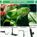BrightArk Adjustable Reptile Heat Lamp Stand | Small Dome Lamp Bracket for Tortoise, Lizards, Bearded Dragon | 14-24 Inches Hanging Light Stand | Black - Buy Online on SooperMarket.com