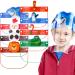 8-Pack Kids' Safety Face Shields Breathable Wrap-Around Full Protection Clear Vision Coverings Reusable Lightweight High-Transparency Elastic Headband Padding Cartoon Animals Boy Girl Comfortable Fit