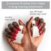 Essie Gel Couture 8-Free Vegan Burgundy Red Nail Polish | Bubbles Only 0.46 fl oz - Buy Online on SooperMarket.com