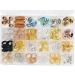Metal Hair Braid Rings Cute Shell Pendants Decoration for Stylish Hairstyles Fashionable Dreadlock Hair Coils Accessories with Exquisite Patterns Suitable for Home Professional Salon - Buy Online on SooperMarket.com