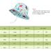 LANGZHEN Baby Girls Beach Sun Protection Hat w/ Chin Strap | Colorful Dinosaurs | 2-4 Years - Buy Online on SooperMarket.com