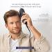 MONAT Hair Brush Dryer | 2-in-1 Electric Straightening Brush & Beard Dryer | Infrared Technology | Adjustable Speed & Temperature Levels - Buy Online on SooperMarket.com