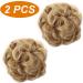 JJstar 2PCS Curly Messy Bun Hair Piece Set - Blonde Synthetic Fiber Scrunchies for Women & Girls - Buy Online on SooperMarket.com