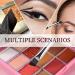 Fine Angle Eyeliner Brush - Precision Makeup Brush for Gel Eye-Liner - Superior Quality Ultra-Fine Synthetic Bristles for Eyebrows Eyes Eyelash - Buy Online on SooperMarket.com
