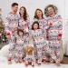 PatPat Family Christmas PJs Matching Sets - Reindeer & Snowflake Patterned Sleepwear for Couples and Kids (Kids 6-7 Years, Elks White) - Buy Online on SooperMarket.com