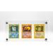 Acrylic Trading Card Frame Holder Stand Display - 3 Slots UV Filtering Screwdown - Buy Online on SooperMarket.com