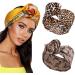 zalati Headband Wide Turban Hair band with Animal Print Knotted Head Wraps for Fashion Hair Accessories - Buy Online on SooperMarket.com