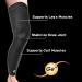 Vital Salveo Compression Full Leg Sleeve X-Large - 2 Pack, Thigh Calf Knee Support for Basketball, Black - Buy Online on SooperMarket.com