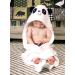 JM Organic Bamboo Hooded Baby Towel for Kids & Babies - 35x35 - Hypoallergenic & Absorbent - Newborn Essentials Gift Set with Washcloth & Laundry Bag - Buy Online on SooperMarket.com