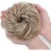 Messy Hair Scrunchies Thick Hair Bun Extensions 45g Coffee Brown mix Bleach Blonde Honey Blond-Bleach Blond - Buy Online on SooperMarket.com