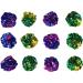 Chiwava 1.6'' Mylar Balls Cat Toy - 45PCS Assorted Color Lightweight Crinkle Ball for Kittens - Buy Online on SooperMarket.com