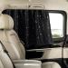 ZATOOTO Car Side Window Sun Shade Magnetic Blackout 2PCS 100*50cm Black Star | UV Protection and Privacy Car Curtains for Baby - Buy Online on SooperMarket.com