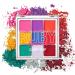 Ruby Kisses Eyeshadow Palette Highly Pigmented Eye Makeup 9 Shades Matte Shimmer Metallic Eyeshadow Palette (Candy Pop)