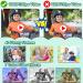 PROGRACE Kids Camera Waterproof Gift Toy - Children Digital Video Camera Underwater Camera for Kids 1080P Camcorder Toddler Sports Camera for Boys Birthday Learn Camera Pool Toys Age 3-14 Green - Buy Online on SooperMarket.com