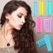 30-Piece Self-Grip Plastic Hair Rollers Set - DIY Hair Curlers for Hairdressing, Salon & Barber Use (5 Sizes) - Buy Online on SooperMarket.com