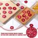 100 Pcs Red Rose Dried Pressed Flowers - Natural Resin Filler for DIY Crafts and Decor - Buy Online on SooperMarket.com
